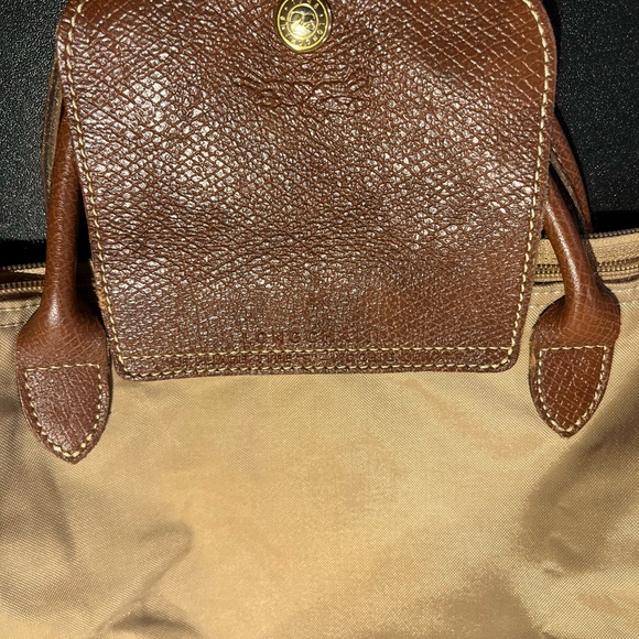 Longchamp XS Tote Bag Tan Beige Cute - Picture 9 of 13